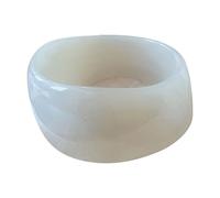 TingHaoO Bracelet jonc moderne en acrylique large géométrique pour usage quotidien Texture acrylique pour fête quotidienne Bracelet confortable, taille unique, Comme décrit