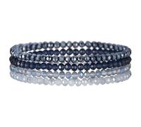 TingHaoO Bracelets de perles colorées élastiques multicouches - Accessoire de bijoux tendance - Styles uniques pour un usage quotidien élégant - Accessoire de mode pour femme, taille unique, Comme