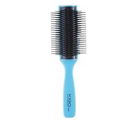 TingHaoO Brosse à cheveux démêlante à large rangée pour adultes et enfants, peigne coiffant cheveux bouclés raides et humides avec poignée ergonomique