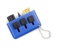 TingHaoO Brosse rétractable 3 en 1 pour chariot de golf - Brosse de nettoyage pour clubs de golf - Outil d'entretien de terrain de golf