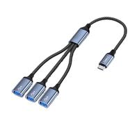 TingHaoO Câble USB C pour chargement et transfert de données simultanés pour appareils mobiles. Transfert de données USB C et chargement activés