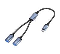 TingHaoO Câble USB C pour chargement et transfert de données simultanés pour appareils mobiles. Transfert de données USB C et chargement activés