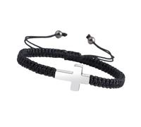 TingHaoO Cadeau significatif fait à la main - Souvenirs croisés - Bijoux en corde de poignet pour les propriétaires d'animaux en deuil - Souvenirs commémoratifs - Chaîne tressée à la main