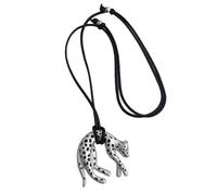 TingHaoO Chaîne avec pendentif léopard galvanisé pour accentuer l'encolure du collier léopard, taille unique, Comme décrit, Comme décrit.