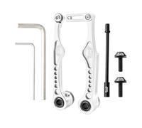 TingHaoO Collier de serrage pliable en alliage d'aluminium pour vélo - Bras court/long - Étrier de frein V - Accessoires de vélo en alliage d'aluminium - Pince légère