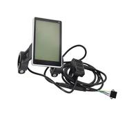 TingHaoO Compteur de vitesse pour scooter électrique avec contrôle universel, écran LCD pour vélo, contrôleur de vitesse, universel, écran LCD pour vélo