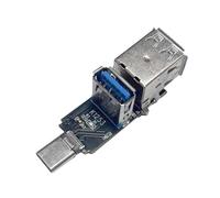 TingHaoO Concentrateurs d'extension USB de type C portables 3 ports USB pour stockage externe claviers Plug and Play Utilisation Connexion multiport USB C adaptateur pour ordinateur portable