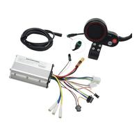 TingHaoO Contrôleur de vitesse LCD haute visibilité pour vélo électrique, VTT, scooters, construction résistante aux chocs, affichage multifonction pour scooters