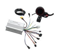 TingHaoO Contrôleur de vitesse LCD haute visibilité pour vélo électrique, VTT, scooters, construction résistante aux chocs, affichage multifonction pour scooters