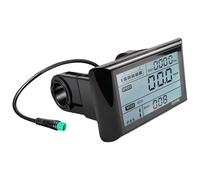 TingHaoO Contrôleur de vitesse LCD multifonction durable pour vélos électriques/scooters, vélo amélioré et longévité, étanche