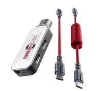 TingHaoO Convertisseur de charge PD60W spécifique au jeu avec câble de type C court et long pour plus de stabilité