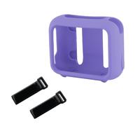TingHaoO Coque de protection en silicone pour haut-parleurs sans fil GO 4, facile à transporter avec mousqueton sécurisé