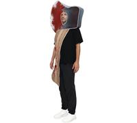 TingHaoO Costume d'Halloween en forme de haches sanglantes pour adultes - Éponge composite - Tenue de fête d'horreur pour spectacles de scène, fête d'horreur de groupe - Costume d'Halloween amusant