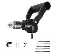 TingHaoO Ensemble de tournevis à tête rotative flexible à angle droit pour réparation à domicile et travail du bois