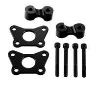 TingHaoO Ensemble d'extension de guidon réglable en aluminium pour guidon de moto