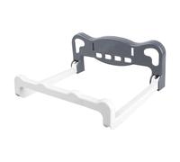 TingHaoO Étagère murale de salle de bain avec dos adhésif, organiseurs multi-usages sans outil nécessaire