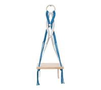 TingHaoO Étagères murales faites à la main - Style bohème - Pour plantes, livres et vases - Portable - Pour n'importe quelle pièce - Utilisation quotidienne - Rangement mural artistique