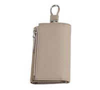 TingHaoO Étui à clés pour femme - Portefeuille élégant - Porte-monnaie - Sac de rangement multifonction, Elephant Gray