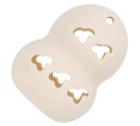 TingHaoO Étui de rangement en silicone respirant pour éponge de maquillage