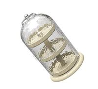 TingHaoO Étui de rangement pratique rotatif à 360 degrés, robuste, facile à utiliser