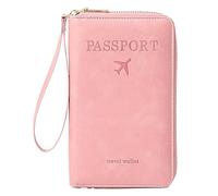 TingHaoO Étui portefeuille de voyage en cuir PU pour adulte, a, Taille unique