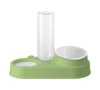 TingHaoO Gamelle automatique 2 en 1 pour chiens et chats avec bouteille d'eau automatique double et distributeur d'eau