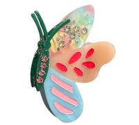 TingHaoO Grande pince à cheveux papillon - Tendance - Jolie décoration - Barrettes de princesse - Outil de coiffure - Ornements