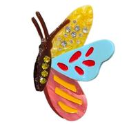 TingHaoO Grande pince à cheveux papillon - Tendance - Jolie décoration - Barrettes de princesse - Outil de coiffure - Ornements