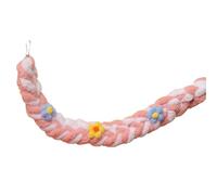 TingHaoO Hamster Échelle Jouet d'escalade pour petit animal Balançoire écureuils Cage à suspendre Corde d'escalade Hamster