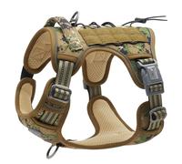 TingHaoO Harnais de dressage réglable pour chien - Ceinture de marche pour chiens de grande et petite taille - Harnais multicolore avec poignée pour grands chiens