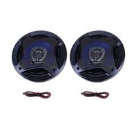 TingHaoO Haut-parleurs coaxiaux de voiture de 16,5 cm - 500 W - Installation facile - Sans papier pour un son amélioré