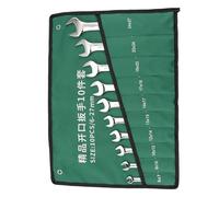 TingHaoO Jeu de clés à double tête ouverte avec pochettes pour réparation domestique et professionnelle