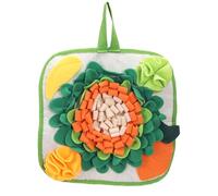 TingHaoO Jouet à renifler pour lapin - Distributeur de friandises - Résistant à la mastication - Doux à mâcher - Pour encourager la recherche de nourriture - Tapis de travail pour chien d'intérieur