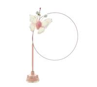 TingHaoO Jouet à ventouse pour chats - Baguette papillon pour améliorer l'interaction