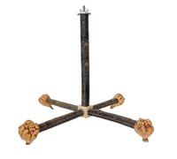 TingHaoO Jouet en cage pour perchoir à oiseaux, griffoir, perchoir à mâcher molaire pour perroquets, perruches, supports pour perroquets