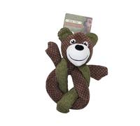 TingHaoO Jouet molaire pour chien pour chiot à lancer pour chiens d'intérieur agressif masticateur résistant au meulage animal de dessin animé interactif chien pour grands chiens