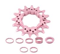 TingHaoO Kits de conversion de vélos 16T 18T à vitesse unique en alliage d'aluminium Cassettes à roue libre Roue pour vélos Kits de conversion