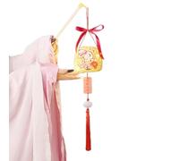 TingHaoO Lampe décorative pour festival du milieu de l'automne - Fait à la main - Pour intérieur et extérieur - Décoration de vacances en bambou