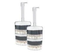 TingHaoO Lot de 2 filtres biofiltres pour aquarium d'eau douce et d'eau salée Cartouche en coton