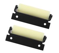 TingHaoO Lot de 2 rouleaux coulissants de remorque en acier et caoutchouc - Fixation rapide 276288