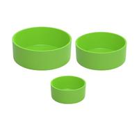 TingHaoO Lot de 3 gamelles pour nourriture et eau pour petits animaux de compagnie avec surfaces lisses pour amphibiens Entretien facile