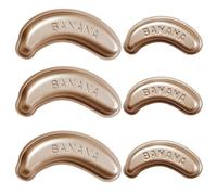 TingHaoO Lot de 6 moules à gâteau en acier carbone pour les amateurs de cuisine