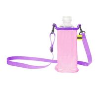 TingHaoO Manchon multifonction en maille avec sangle réglable, sac à bandoulière pour bouteilles d'eau, accessoire de randonnée, sac à bandoulière portable pour l'extérieur, D, Taille unique