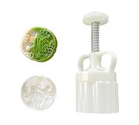 TingHaoO Moules à pression à la main pour festival et dessert chinois 75 g