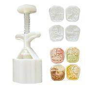 TingHaoO Moules de cuisson pour gâteaux - Forme créative - Accessoires de texture ABS - Moules à dessert adaptés