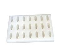 TingHaoO Moules en silicone en résine époxy pour simulation de fruits de mer, modèle de fruits de mer artificiels