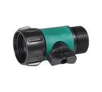 TingHaoO Outil d'arrosage d'extérieur multifonction avec raccords de tuyau robustes et vannes de commande pour lavage de voiture, adaptateur de tuyau à connecteur unique