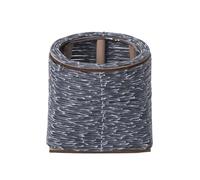 TingHaoO Panier de fleurs en rotin tressé pour intérieur et extérieur - Pour bonsaïs et décorations de plantes