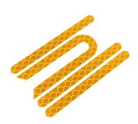 TingHaoO Panneau latéral réfléchissant de protection imperméable pour une meilleure résistance aux rayures et équipement de cyclisme de nuit