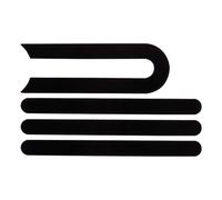 TingHaoO Panneau latéral réfléchissant de protection imperméable pour une meilleure résistance aux rayures et équipement de cyclisme de nuit